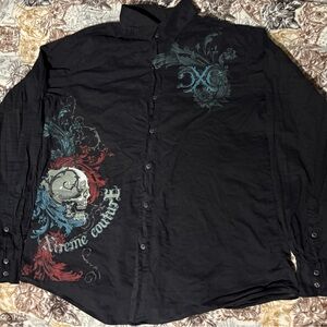 Xtreme Couture Vintage Button Up